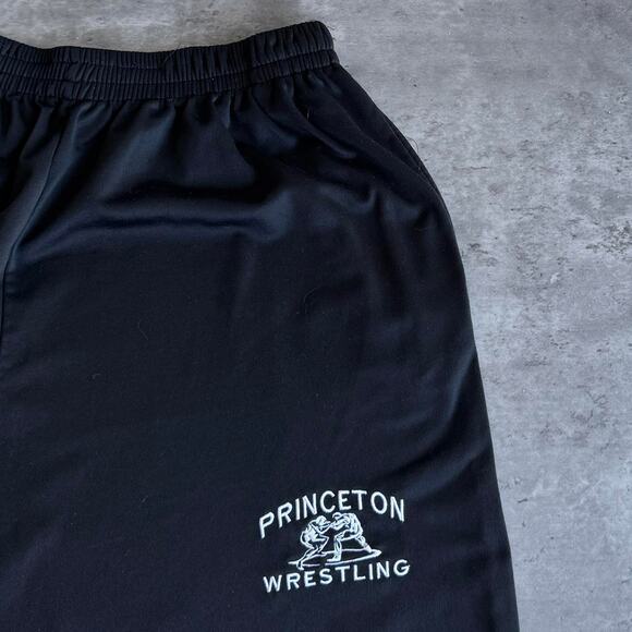 Vintage Y2K Princeton Wrestling Black Collegiate Athletic Sweatpants - Picture 3 of 4